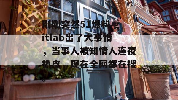 刚刚突然51爆料 gitlab出了大事情，当事人被知情人连夜扒皮，现在全网都在搜。